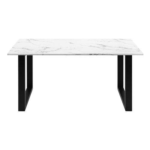 Temple & Webster Charlie Ski-Leg Steel Dining Table