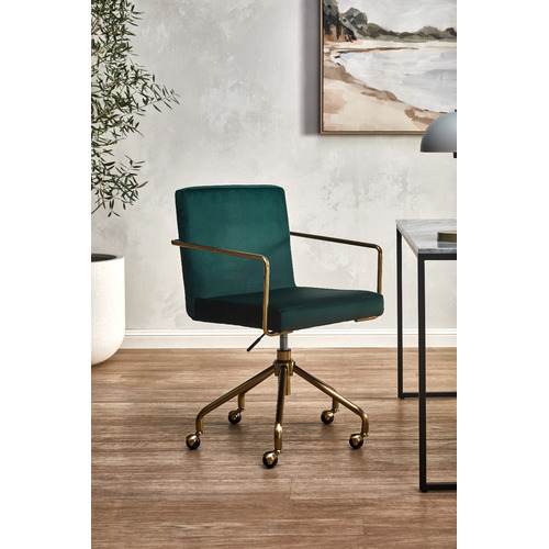 Camden Velvet Home Office Chair