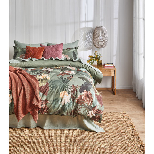 Green-Chantico-Cotton-Sateen-Quilt-Cover-Set