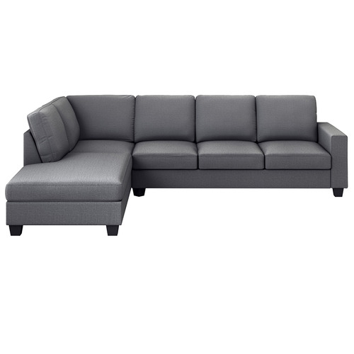 Temple & ster Grey Emer 5 Seater Sofa with Chaise