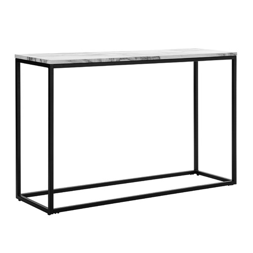 Boras Faux Marble Console Table