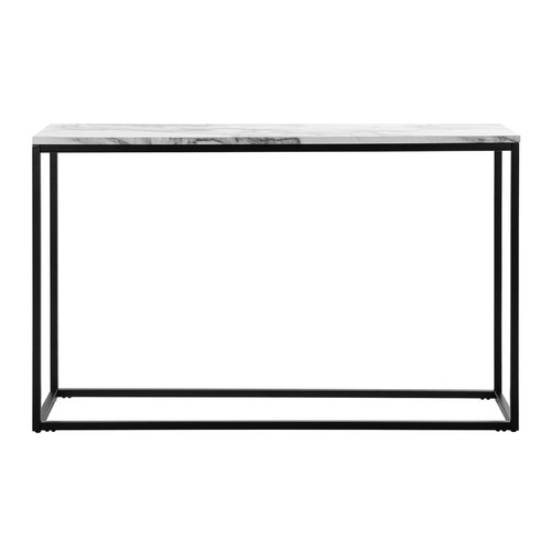 Boras Faux Marble Console Table