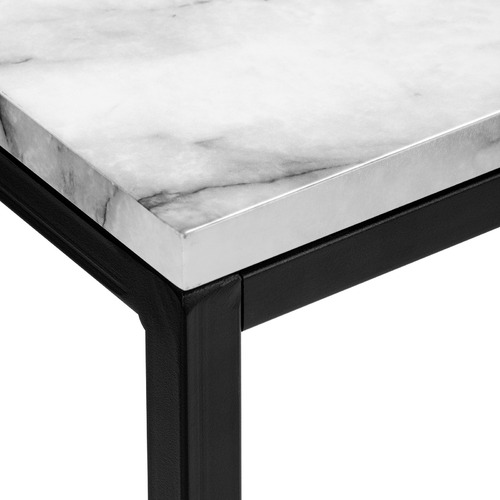 Boras Faux Marble Console Table