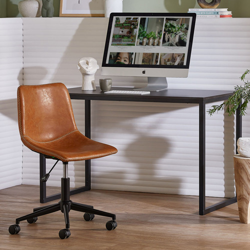 Temple & Webster 120cm Carnegie Office Desk & Phoenix Chair Set