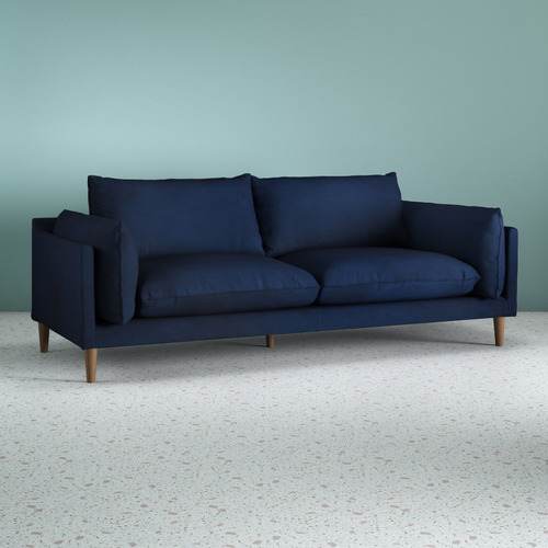 Terry 3 Seater Velvet Sofa