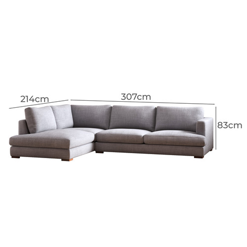 Temple & ster Haven 5 Seater Sofa with Chaise