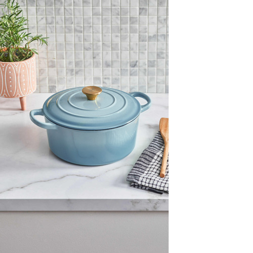 4.3L-Round-Cast-Iron-Dutch-Oven