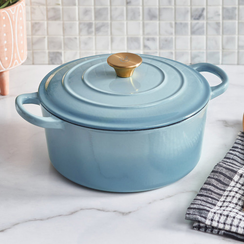 4.3L-Round-Cast-Iron-Dutch-Oven