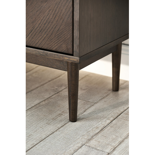 Temple & ster Walnut Dion Parquet Sideboard Buffet