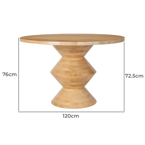 Axis Mango Wood Dining Table