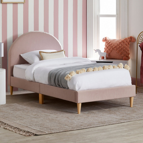 Kids-Arch-Upholstered-Single-Bed