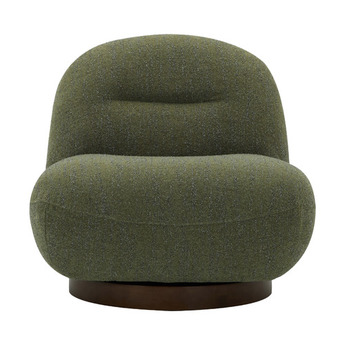 Temple & Webster Cobble Swivel Accent Chair