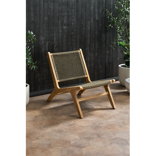 Harbour Acacia Wood Outdoor Lounge Chair