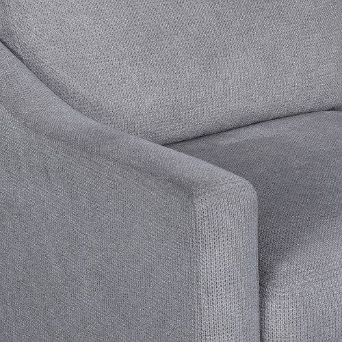 2 Piece Sweep Armchair & Ottoman Set