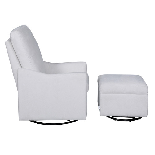 2 Piece Sweep Armchair & Ottoman Set