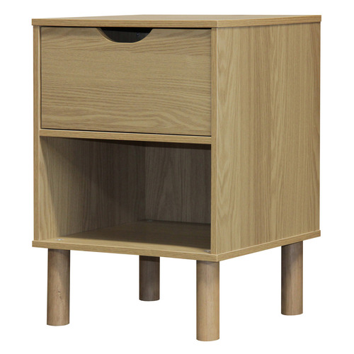 Samantha 1 Drawer Bedside Table | Temple & Webster