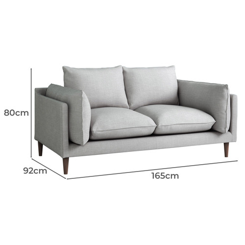 Terry 2 Seater Upholstered Sofa