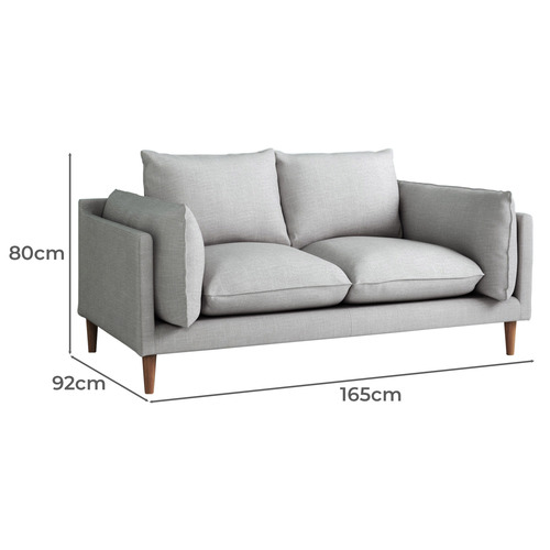 Terry 2 Seater Upholstered Sofa