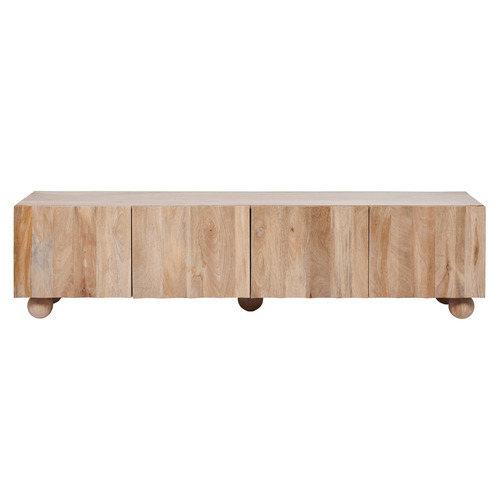 Hendry 3 Door Mango Wood TV Unit
