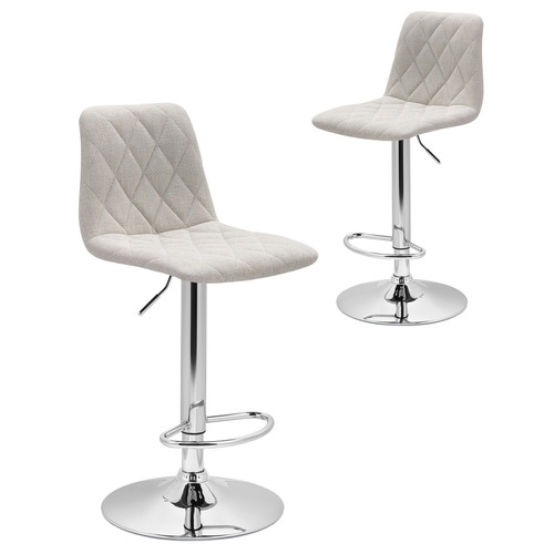 Temple & ster Portland Upholstered Adjustable Barstools