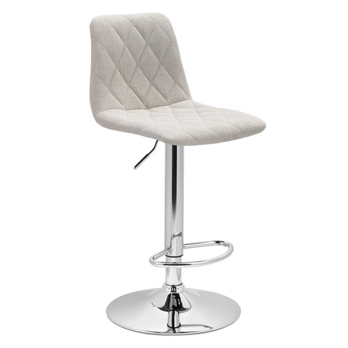 Temple & Webster Portland Upholstered Adjustable Barstools