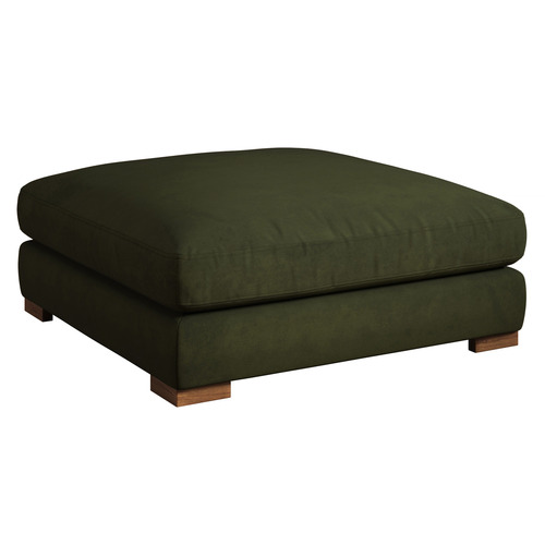 Haven Velvet Ottoman