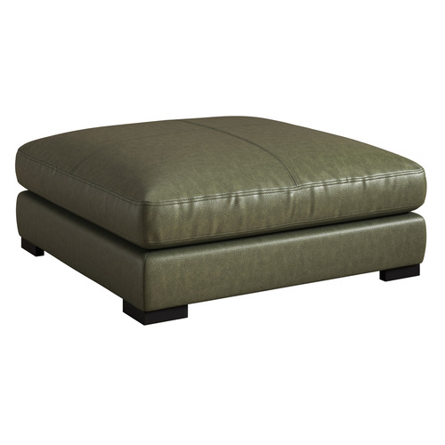 Haven Genuine Leather Ottoman
