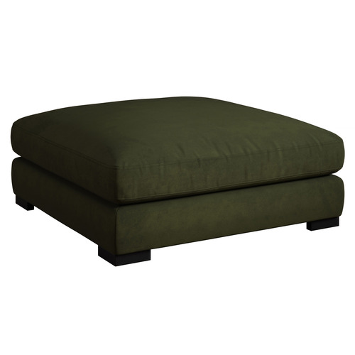 Haven Velvet Ottoman