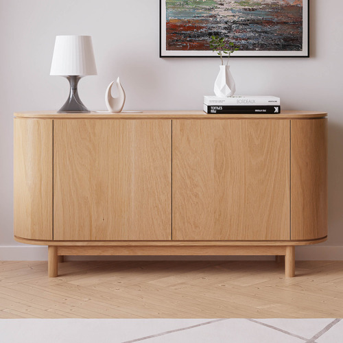 Temple Webster 150cm Premium Cannes Curved Sideboard