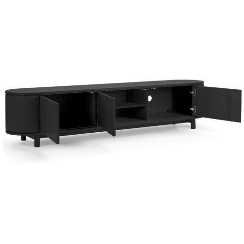 Cannes Curved Entertainment TV Unit