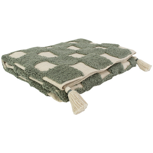 Checkerboard Darcy Cotton Throw