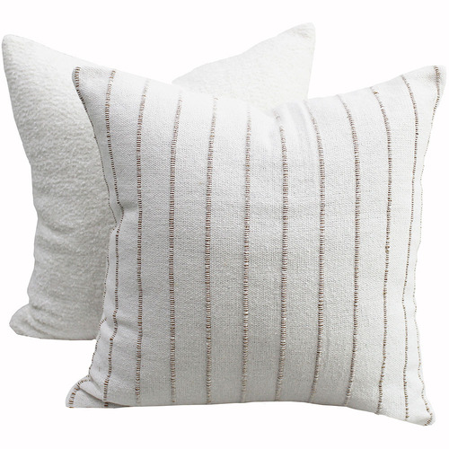 Elka Hand-Loomed Cotton Cushion