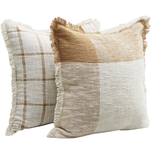 Reese Hand-Loomed Cotton Slub Cushion