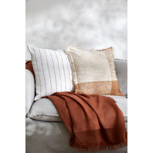 Reese Hand-Loomed Cotton Slub Cushion