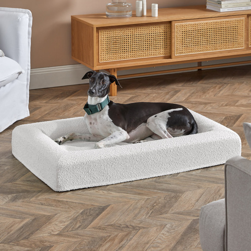 Arlo-Boucle-Memory-Foam-Dog-Bed