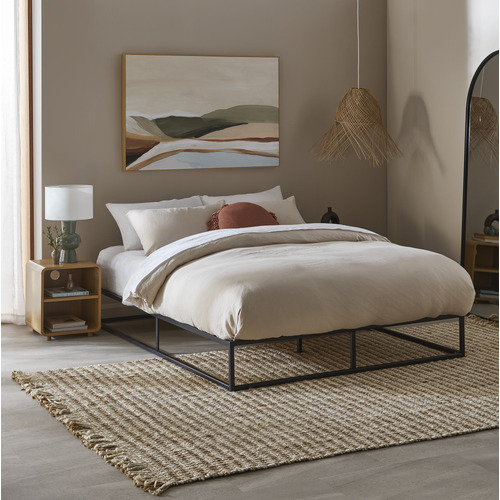 Black-Pilato-H25cm-Metal-Bed-Base