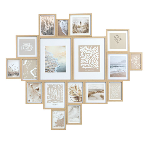 18 Piece Coastal Gallery Wall Set