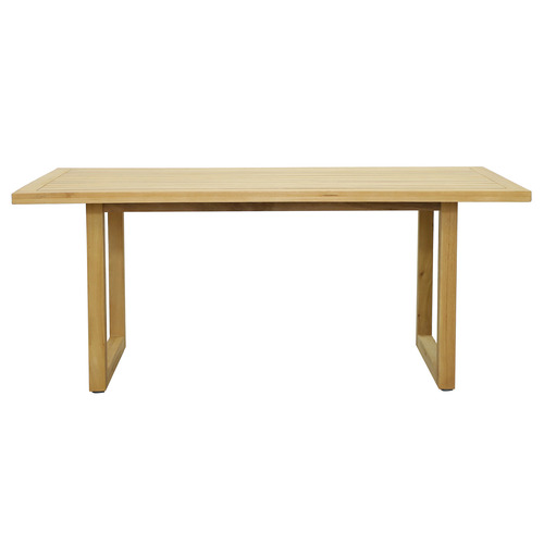 Temple & ster Bailie Eucalyptus Wood Outdoor Dining Table
