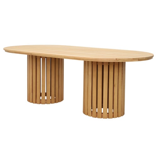 Forme Eucalyptus Wood Outdoor Dining Table