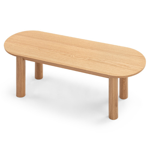 Cannes Oak Wood Dining Bench