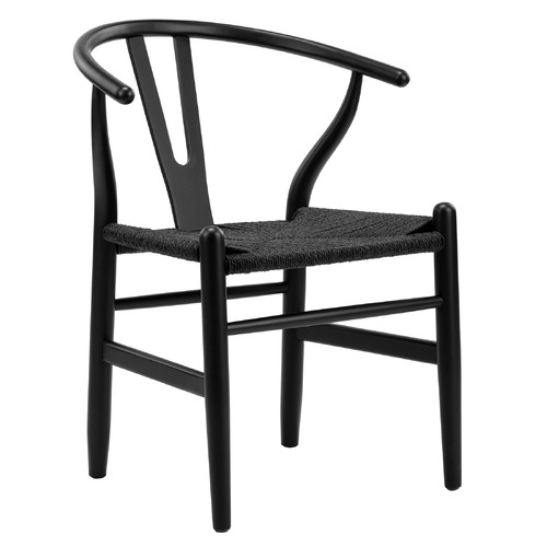 Temple & Webster Hans Wegner Wishbone Replica Dining Chairs