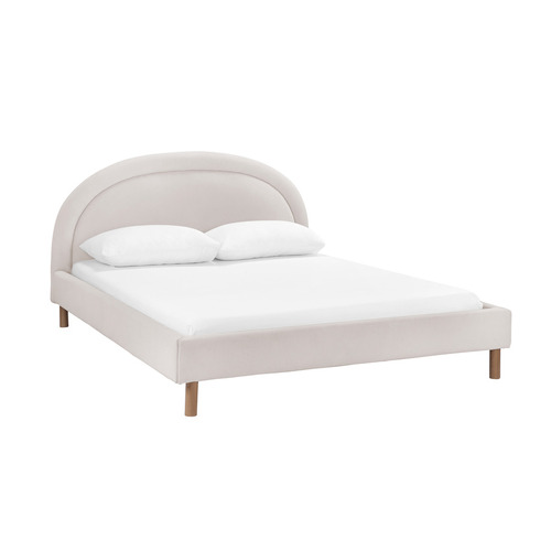 Cream Archie Chenille Bed