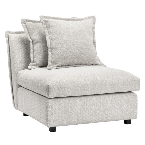 Temple & Webster Bronte Upholstered Armless Lounge Chair