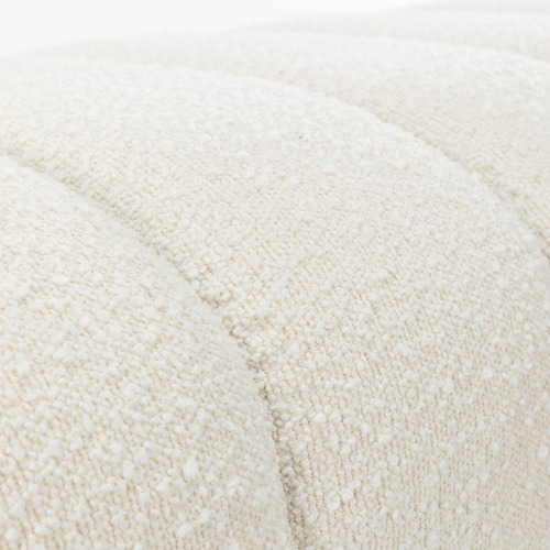 Ora Boucle Ottoman Bench