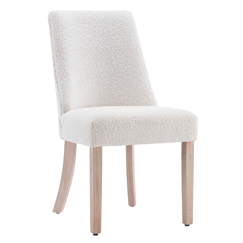 Temple & Webster Dover Boucle Dining Chairs