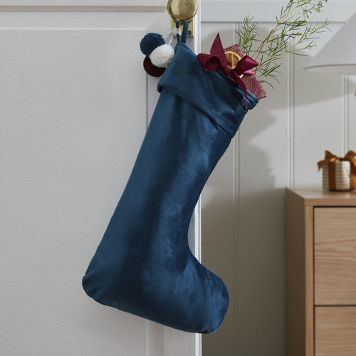 Velvet-Christmas-Stocking
