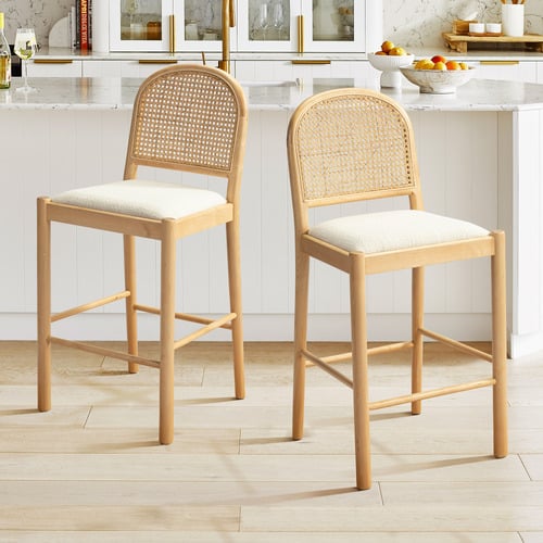 66cm-Louie-Arched-Rattan-and-Solid-Beech-Wood-Bar-Stool