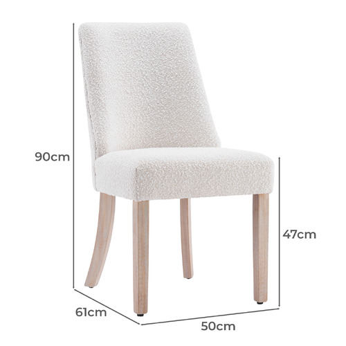 Dover Boucle Dining Chairs