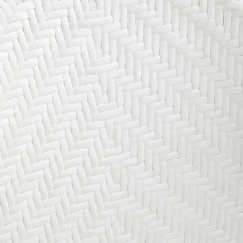 Temple & ster White Paris PE Rattan Outdoor Cafe Armchairs