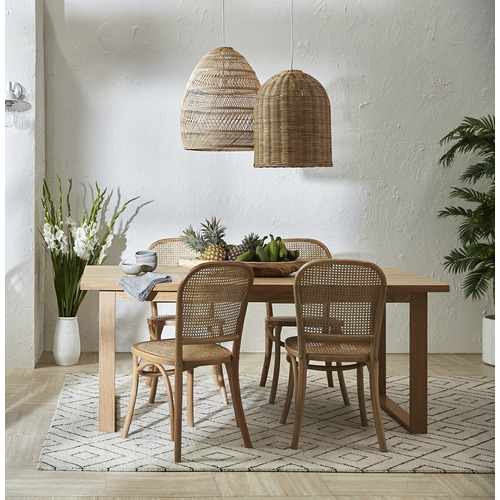 Oak-Ski-Leg-Dining-Table